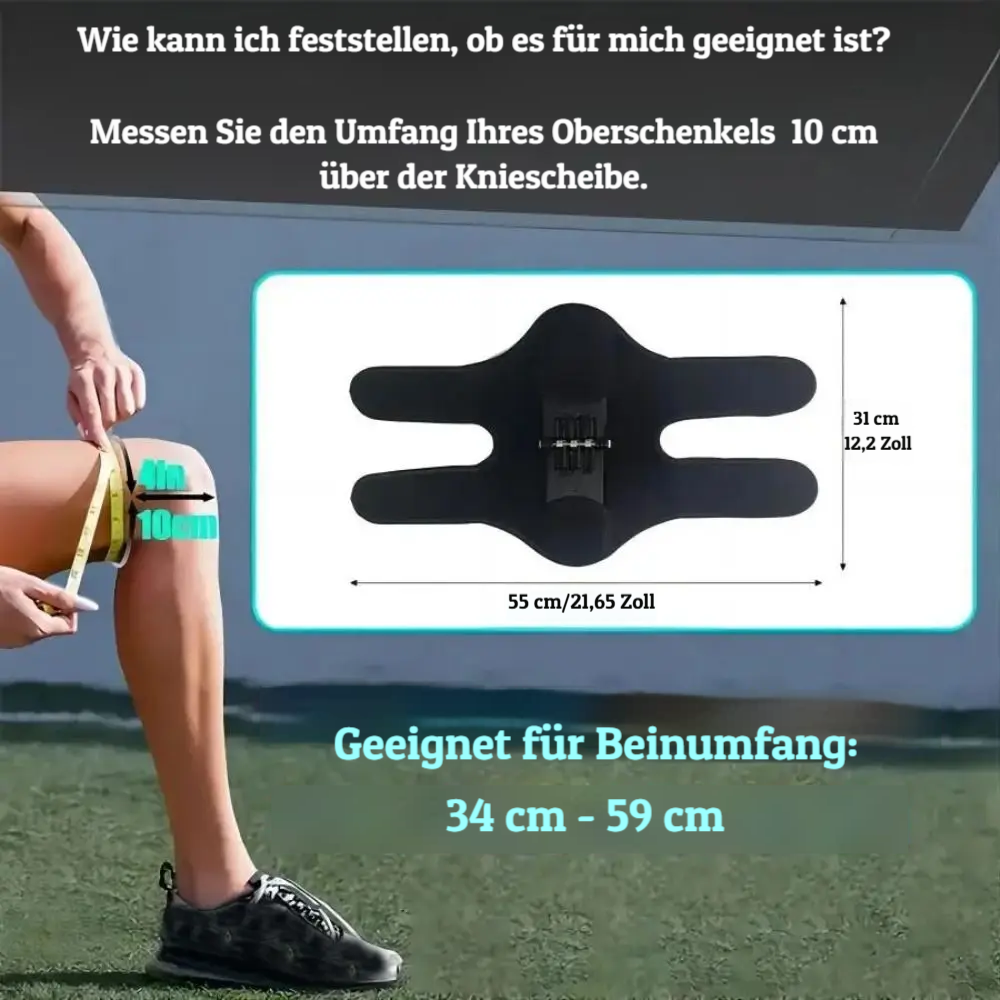 FlexiBoost Knieorthese mit Federunterstützung